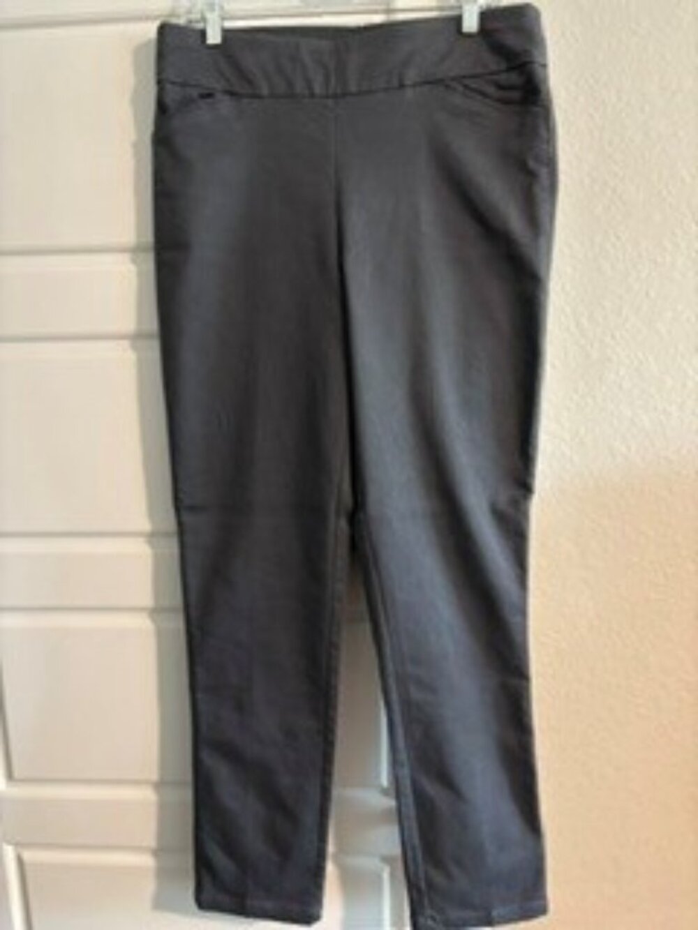 Croft & Barrow The Effortless Stretch Pant Navy Size 12 Long